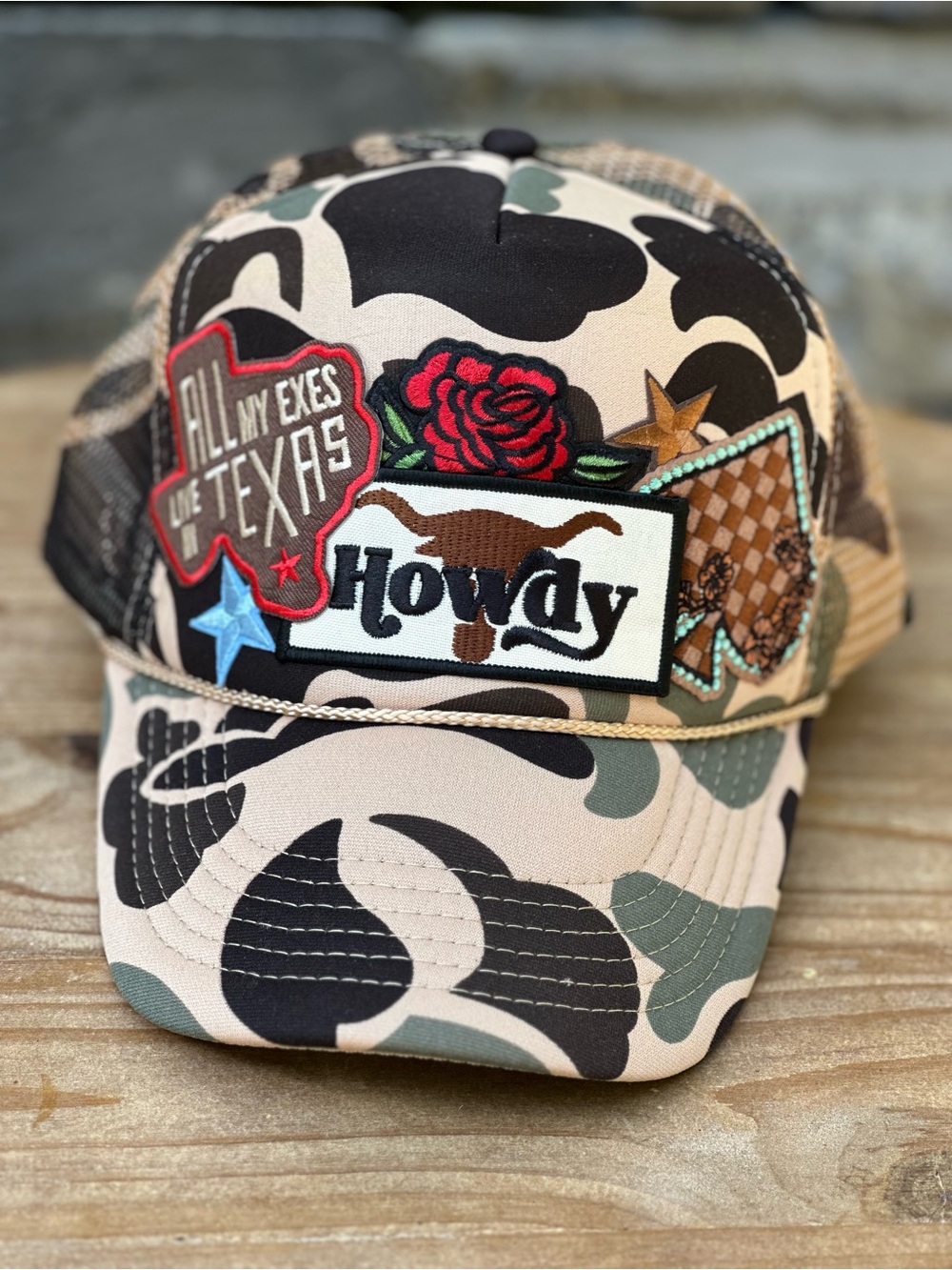 NEW Custom Trucker Hat camo